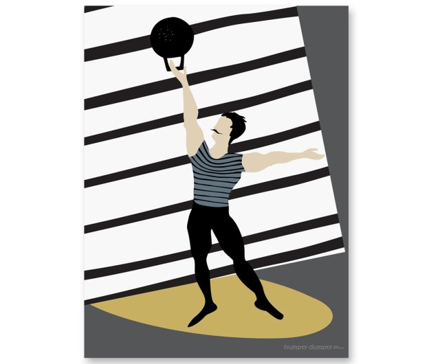 Plakat dziecięcy Strong Athlete