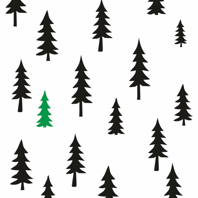 TAPETA GREEN FOREST