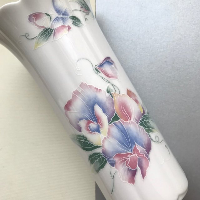 AYNSLEY ❀ڿڰۣ❀ SWEETHEART ❀ڿڰۣ❀ Delikatna porcelana - Wazonik - KOLEKCJONERSKA SERIA.