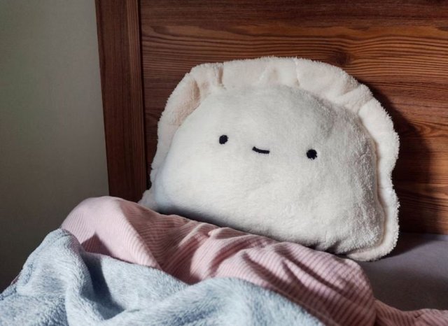 poduszka pierożek, pluszowy pieróg duża przytulanka squishy
