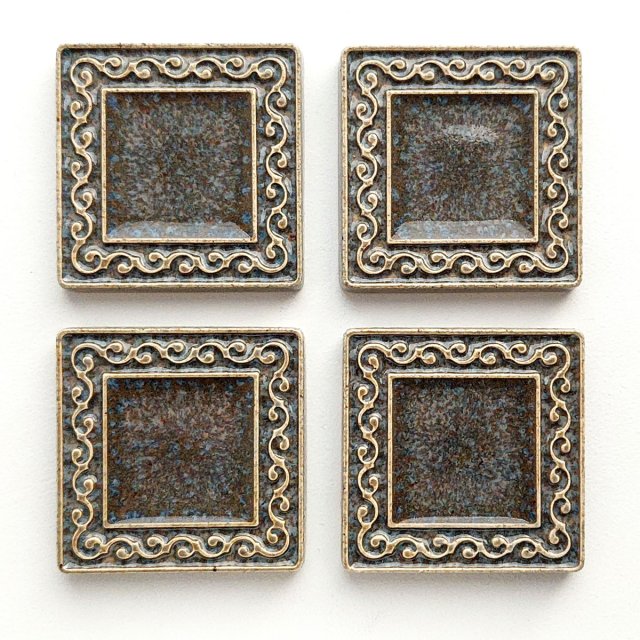 Kafle VIVACE szaro-brązowe, 5cm x 5cm