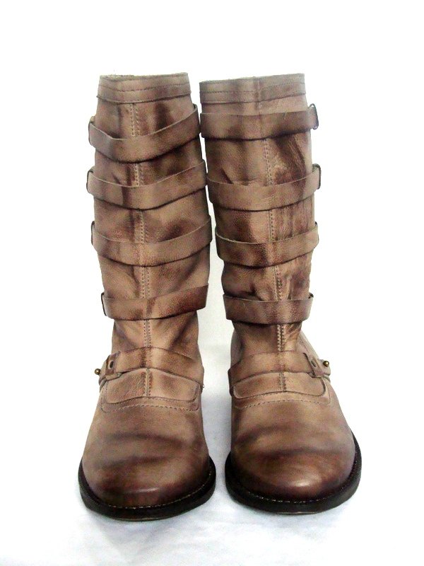 VENEZIA   -  ( NOWE)  SKÓRZANE KOZAKI/BOTKI