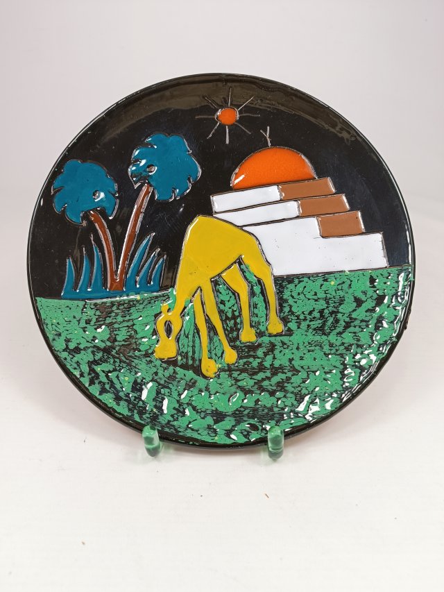 Ozdobny talerz ścienny