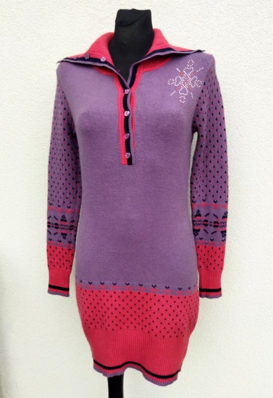 YONG MEI - DZIANINOWA SUKIENKA