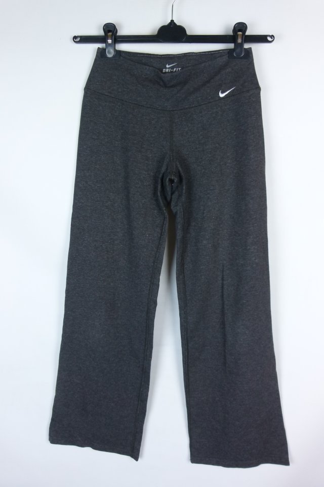 NIKE Dri-Fit spodnie dresowe proste nogawki / XS