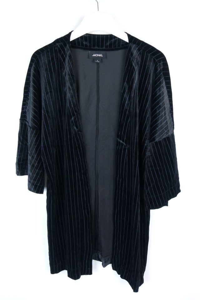 Monki welurowa narzutka oversize / S