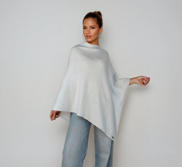 Ponczo damskie ,elegancki otulacz, klasyczne damskie ponczo