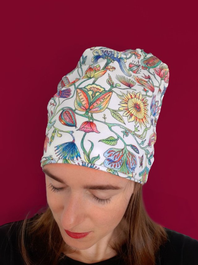 Czapka Bawełniana Jesienna Etniczna No. 01