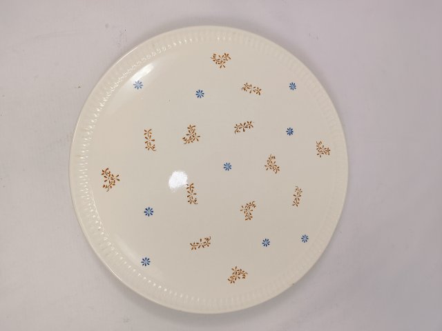 Duża patera na ciasto Colditz, vintage