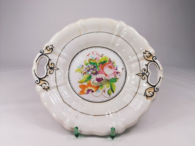 Porcelanowa patera Carl Tielsch, koniec XIX wieku