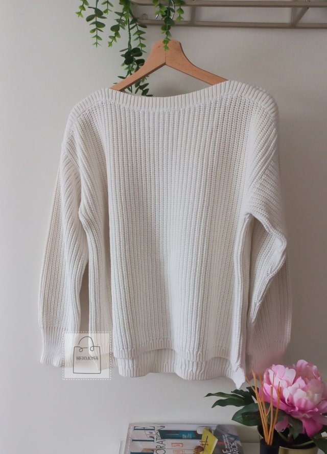 Marks & Spencer bawełniany sweter