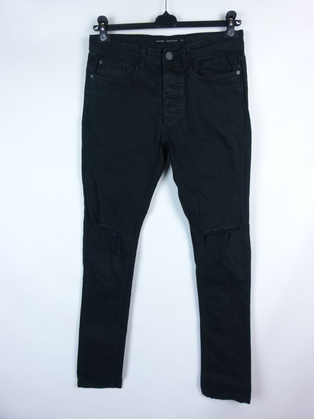 Brave Soul męskie spodnie jeans z dziurami - 30L pas 84 cm
