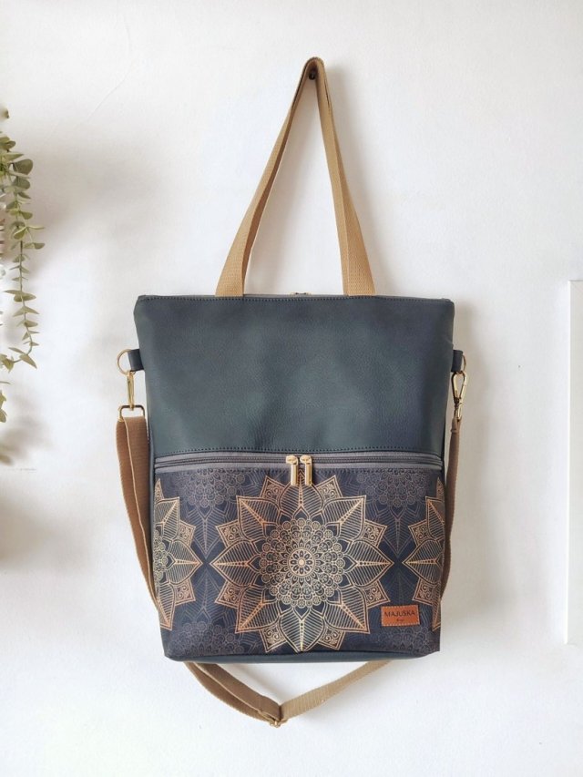 Szoperka złota mandala / shopperbag