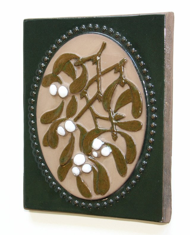 Ceramiczny obrazek Jie GANTOFTA 894 jemioła