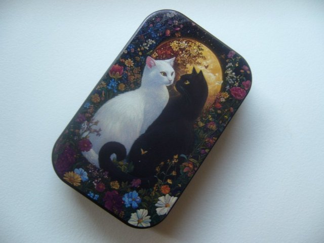 METALOWA PUSZKA KOTY