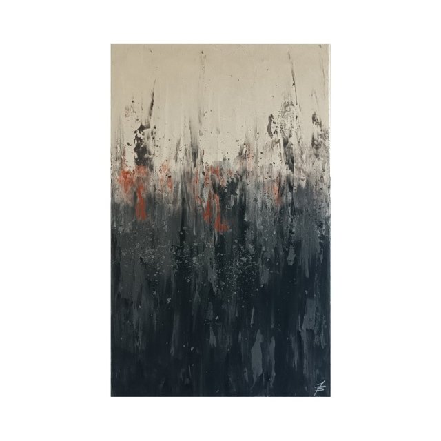 ASHES WITHIN 50x80 abstrakcja obraz
