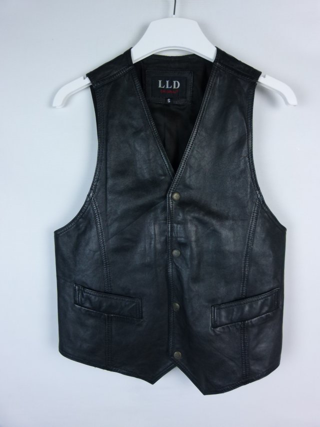 LLD Leather kamizelka skóra naturalna / S