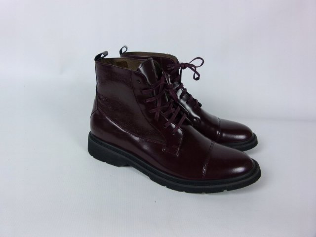 Guess Kenneth skórzane botki trzewiki 42 - 27 cm