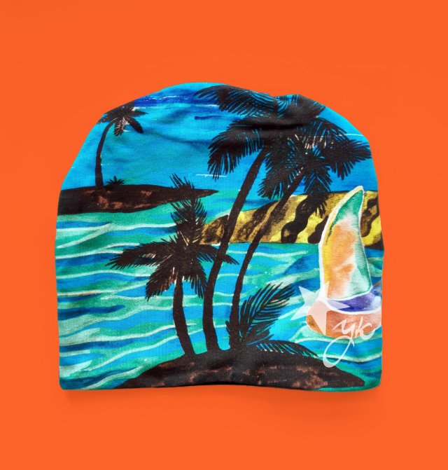 Czapka Bawełniana Jesienna Palmy