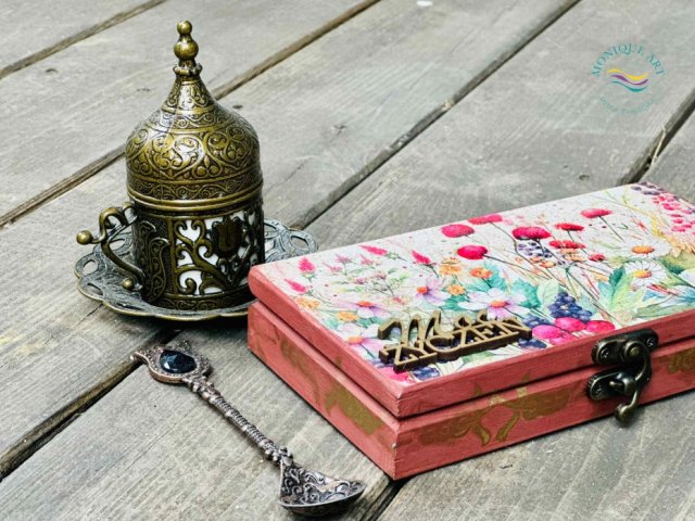 Eleganckie pudełko na czekoladę, "Moc życzeń", idealne opakowanie prezentowe