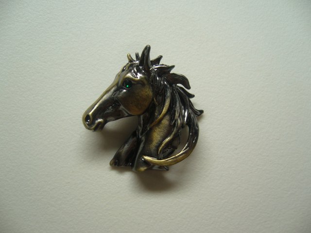 BROSZKA KOŃ GŁOWA KONIA