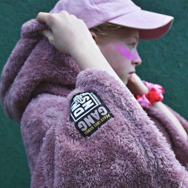 Poncho Biggy Blueberry S/M