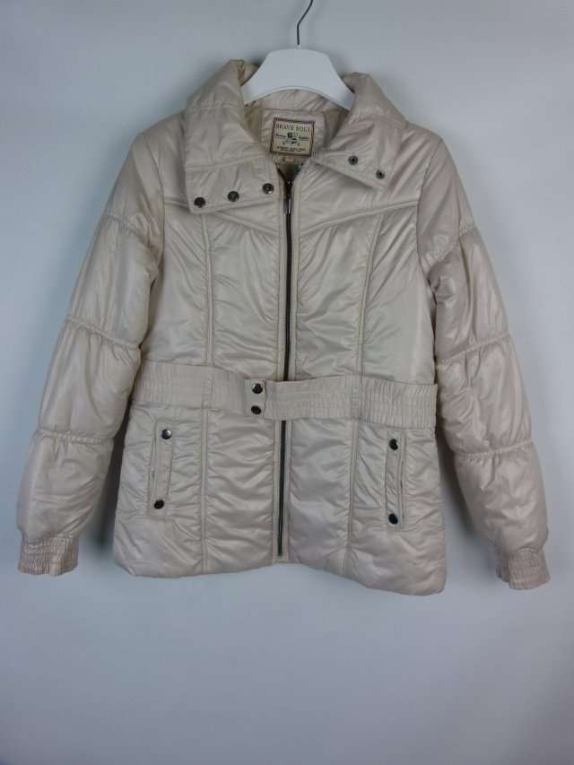 Brave Soul ocieplana kurtka ecru 12 / 38