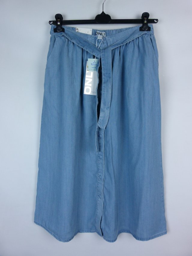 Only - Laia cienki jeans spódnica midi dżins z metką / M