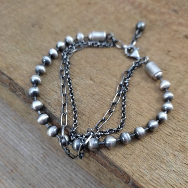 Bransoletka - łańcuszki Ball