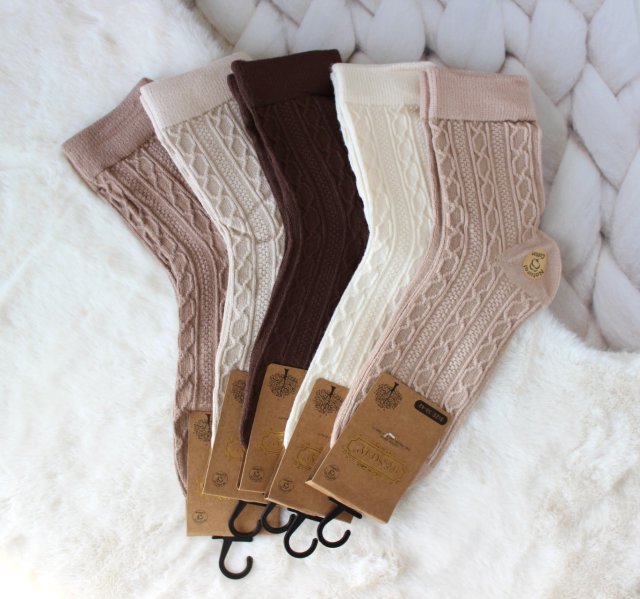 5 x Skarpetki damskie bawełniane 39-42