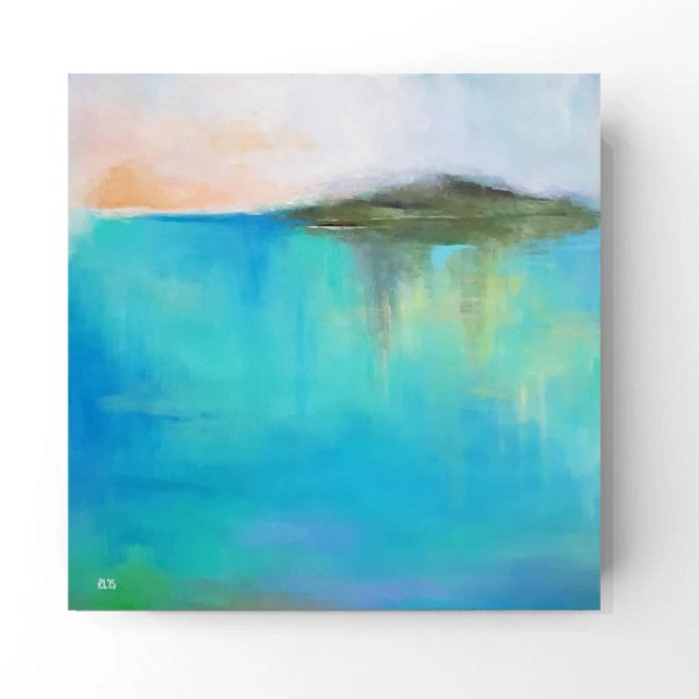 Pejzaż - obraz akrylowy