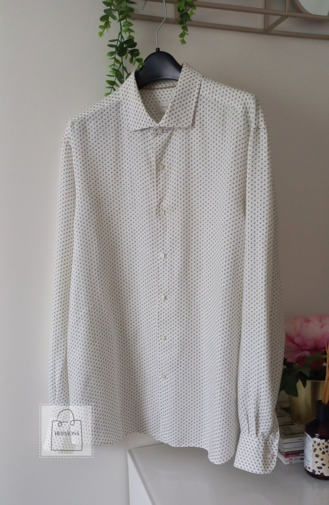 Massimo Dutti męska lniana koszula