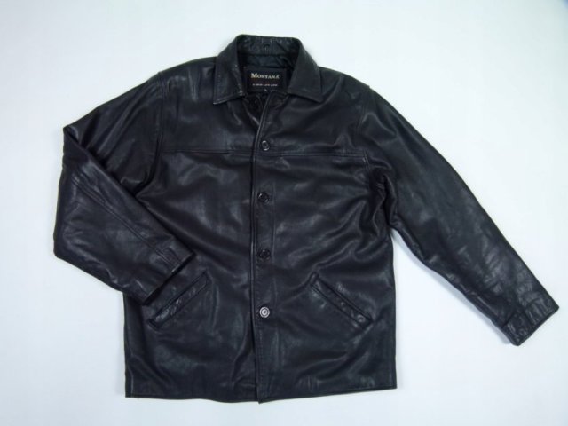 Montana skórzana kurtka gruba skóra naturalna leather / L