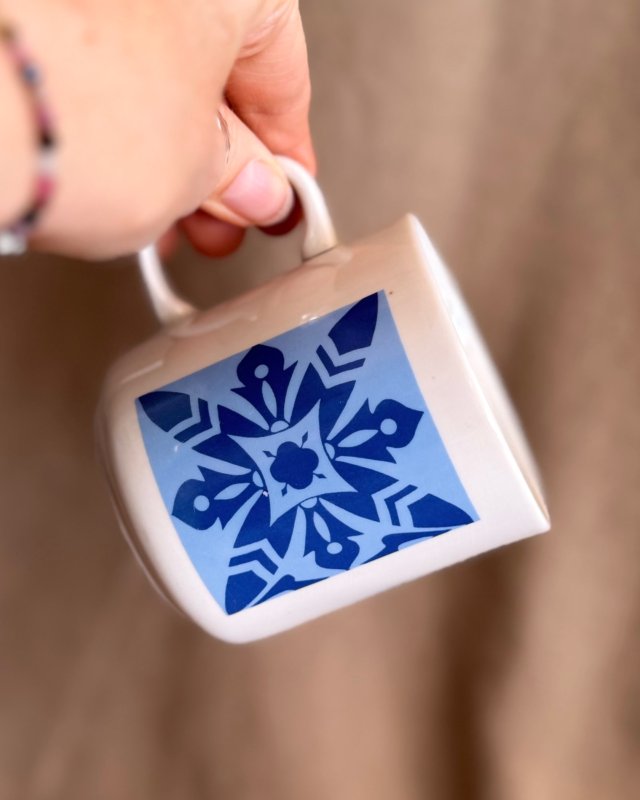 Kubek vintage Lubiana PRL