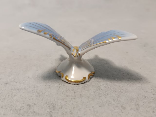 Kämmer & Kramer Motyl Porcelanowy Volkstedt