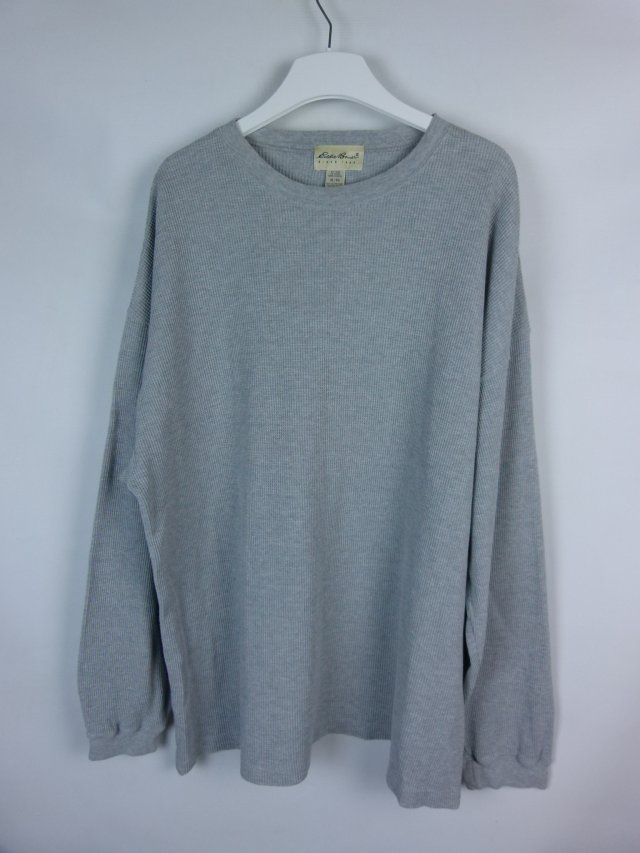 Eddie Bauer męska szara bluza bawełna oversize / XL
