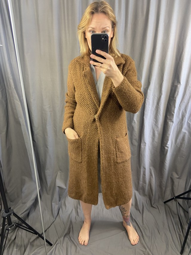 freequent swetro-płaszcz