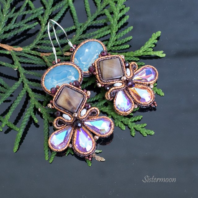 Kolczyki Sutasz Jesienne