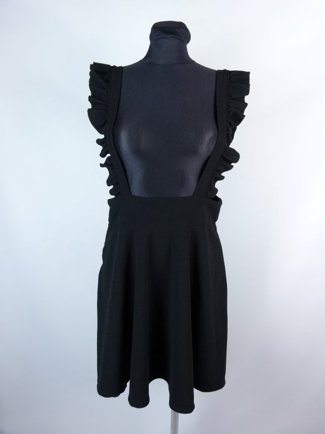 SHEIN kloszowana spódnica na szelkach / XL