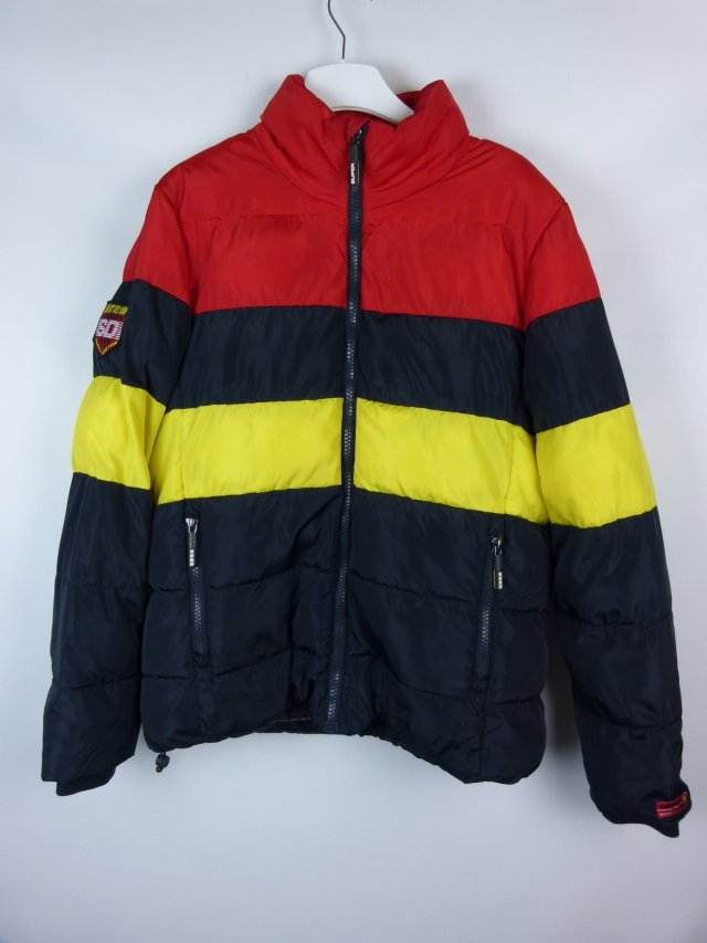 Superdry ocieplana kurtka na polarze / XL