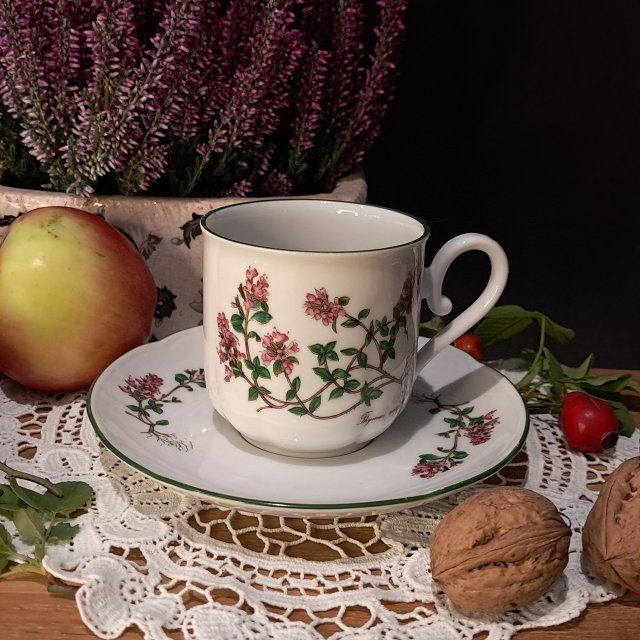Niemiecka porcelana Christian Seltmann wzór Macierzanka piaskowa