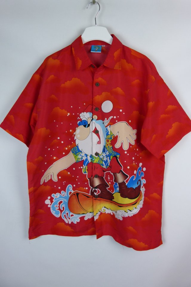 True Face męska hawajska koszulka mikołajkowa świąteczna / 2XL