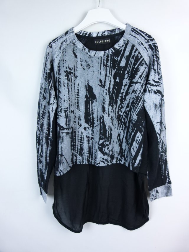 Religion bluzka dłuższy tył bawełna wiskoza 12 / 40