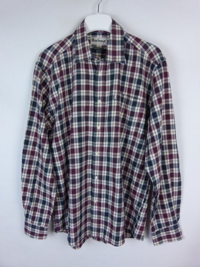 Barbour koszula kratka bawełna / L