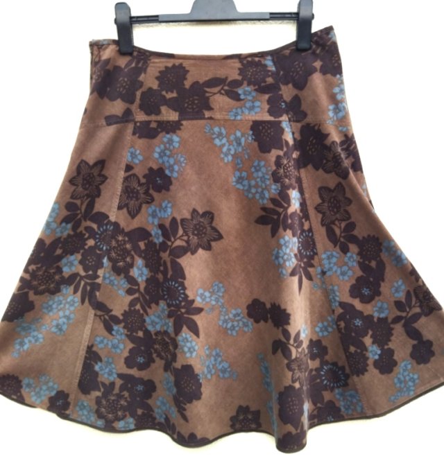 MONSOON - sztruksowa SPÓDNICA