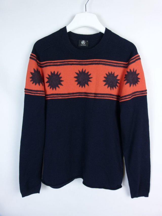 Paul Smith sweter merino wool bawełna / M