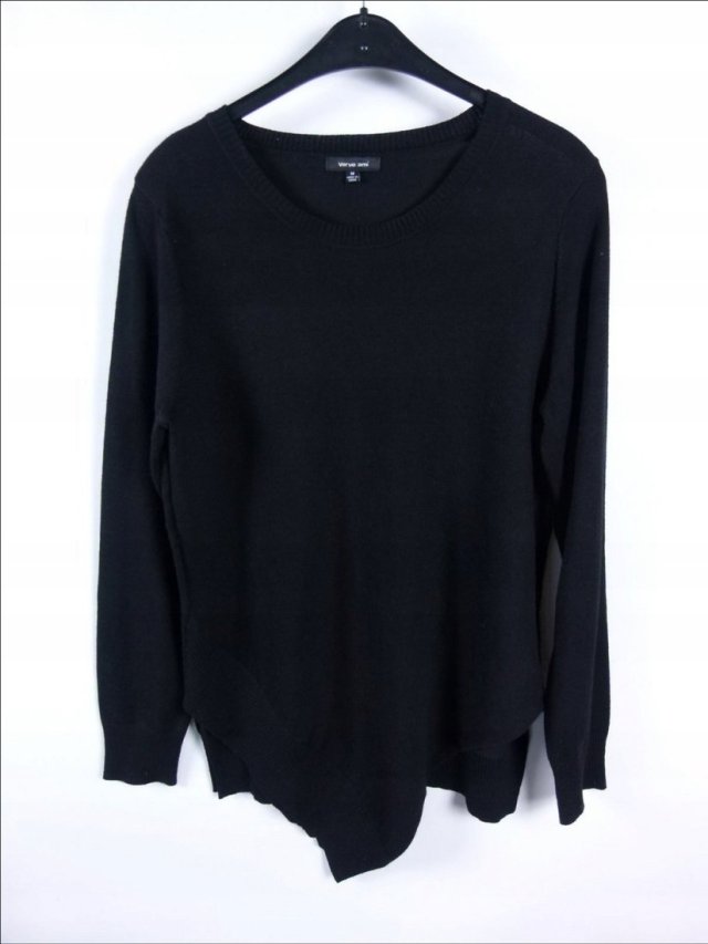 Verve Ami cienki sweterek asymetryczna bluzka / M