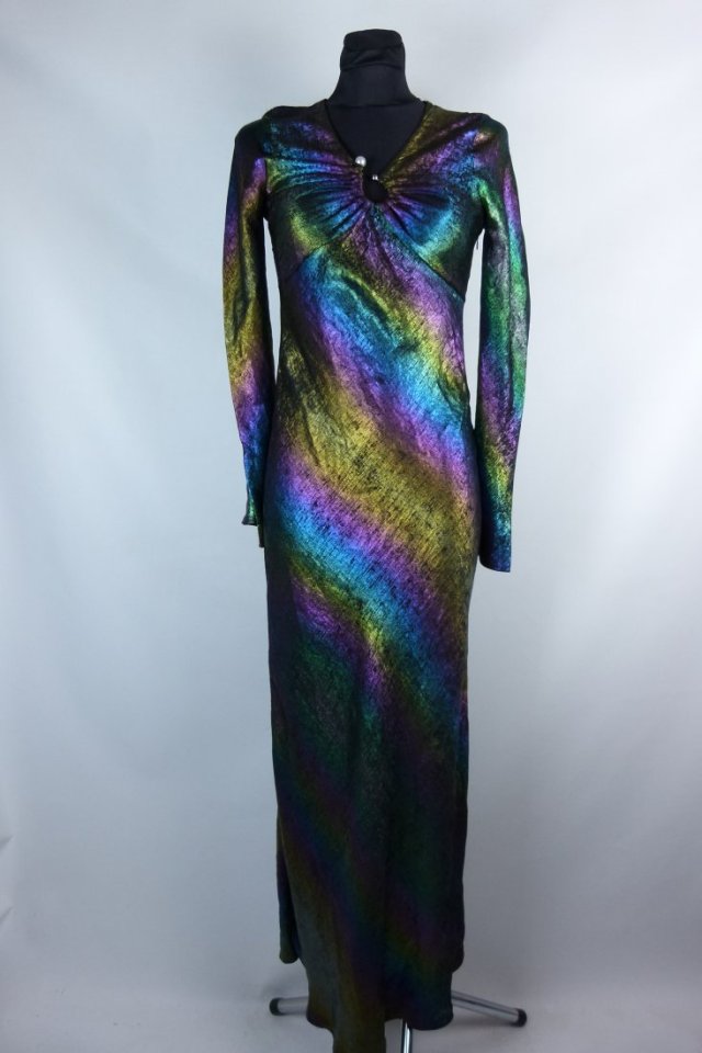 PenTex ołówkowa sukienka maxi multicolor / XXS