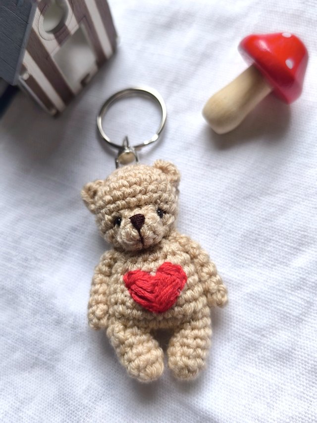 Breloczek Miś Love