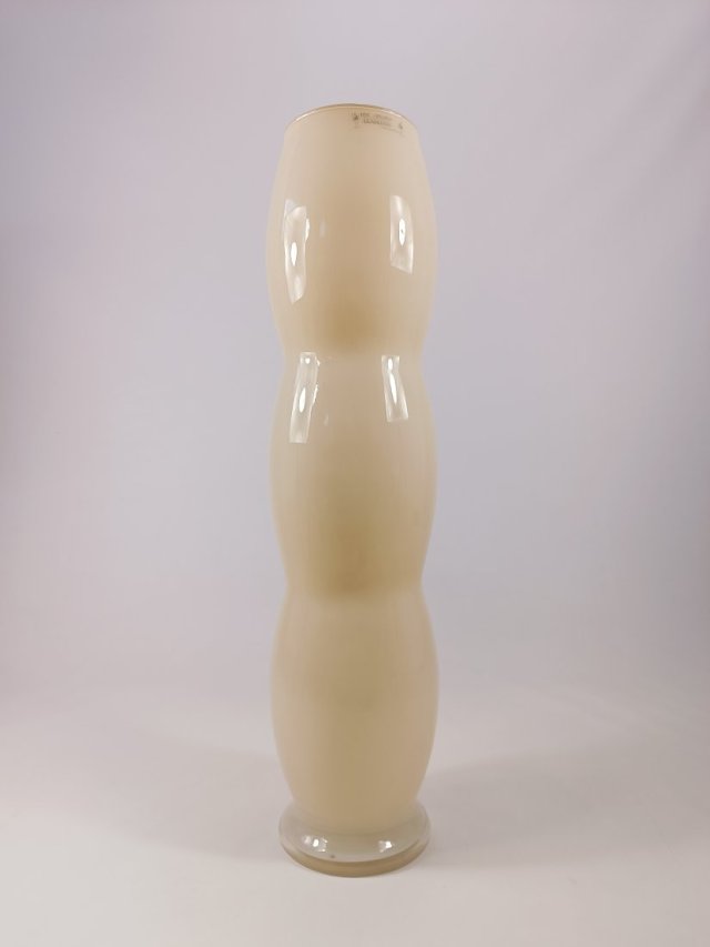 Szklany wazon One Design Glaskunst, lata 80.